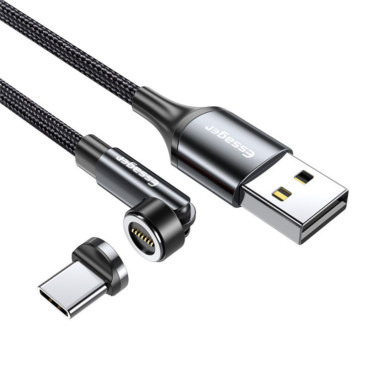 Fast charge magnetic cable with magnetic tip detached