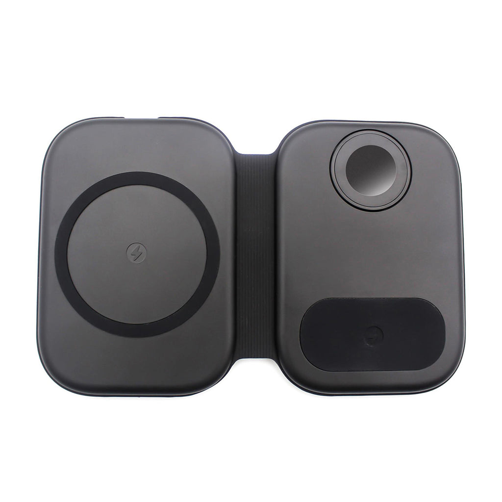 3-in-1 magnetic wireless charging station for iPhone, Apple Watch and AirPods